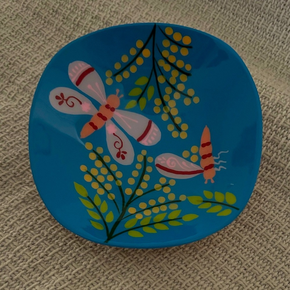 Jewelry Tray with Dragonfly Design